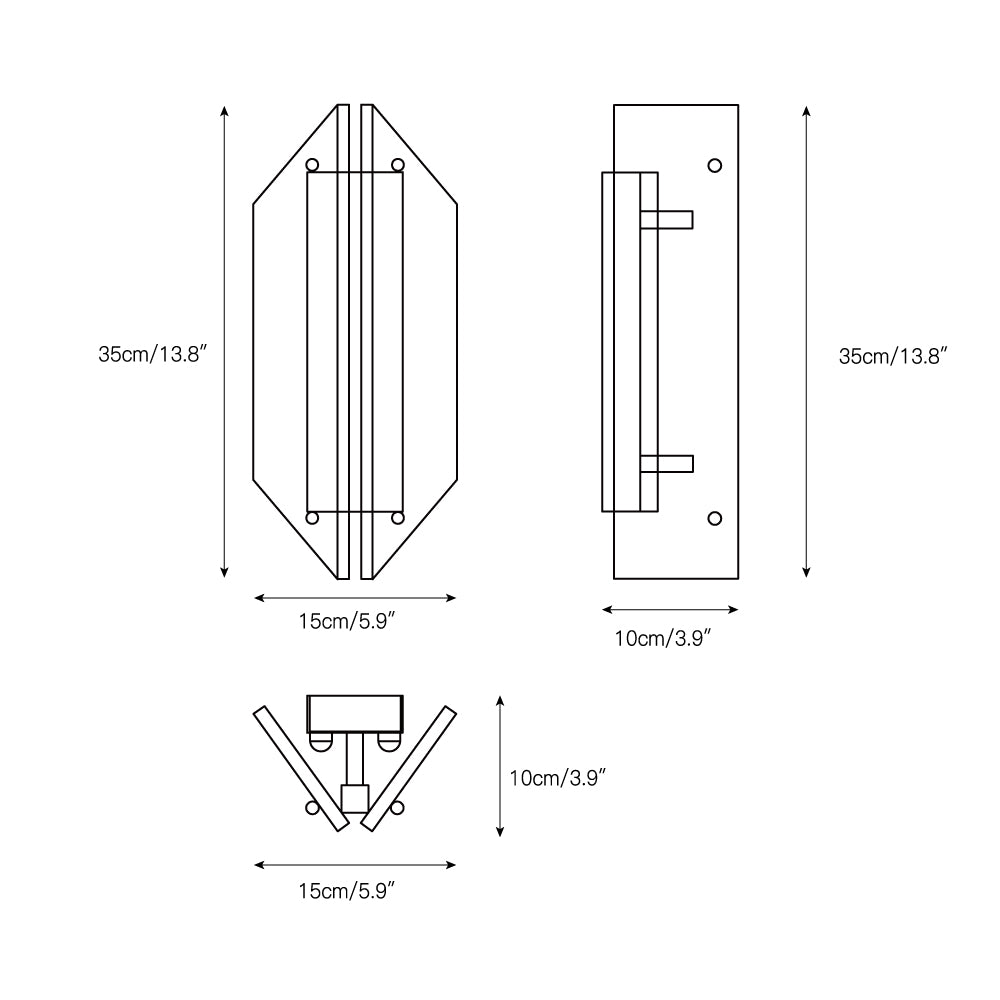 Elaeira Individual Creativity Stone Alabaster Wall Lamp - Lamp Copper