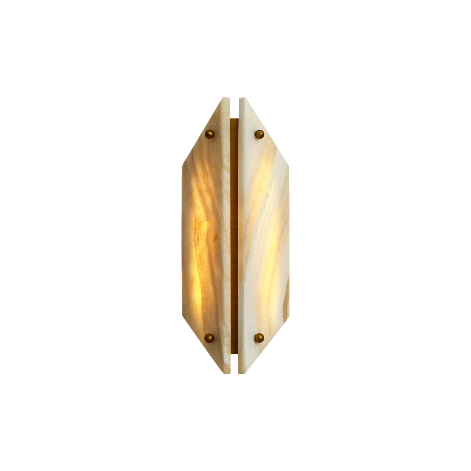Elaeira Individual Creativity Stone Alabaster Wall Lamp - Lamp Copper