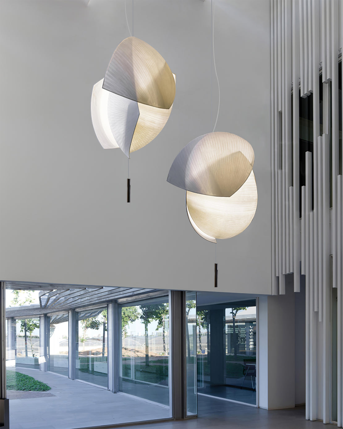 Osilora Premium Elegance Metal Fabric Pendant Lamp - Lamp Copper