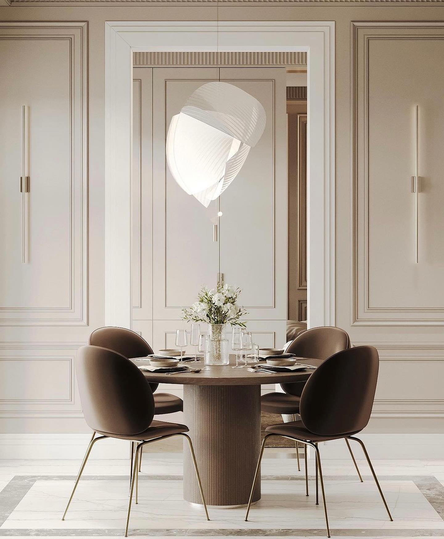 Osilora Premium Elegance Metal Fabric Pendant Lamp - Lamp Copper