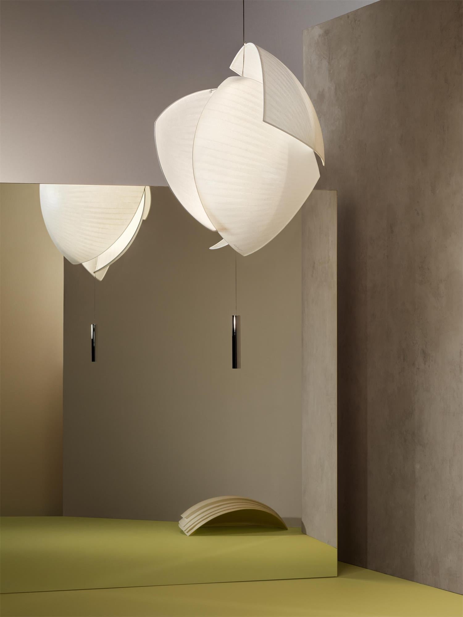 Osilora Premium Elegance Metal Fabric Pendant Lamp - Lamp Copper