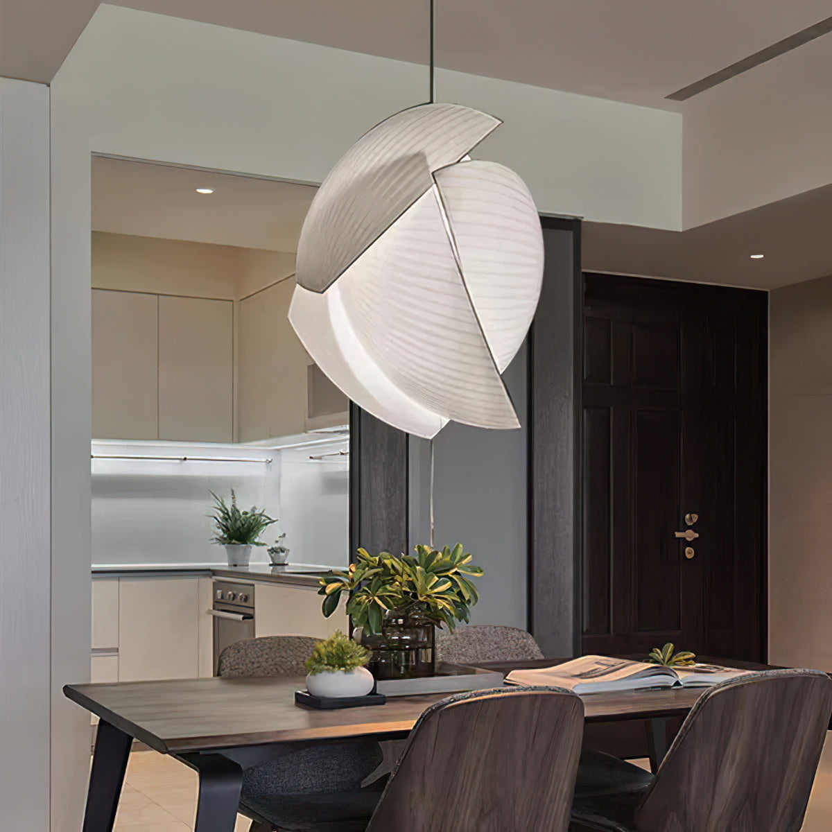 Osilora Premium Elegance Metal Fabric Pendant Lamp - Lamp Copper