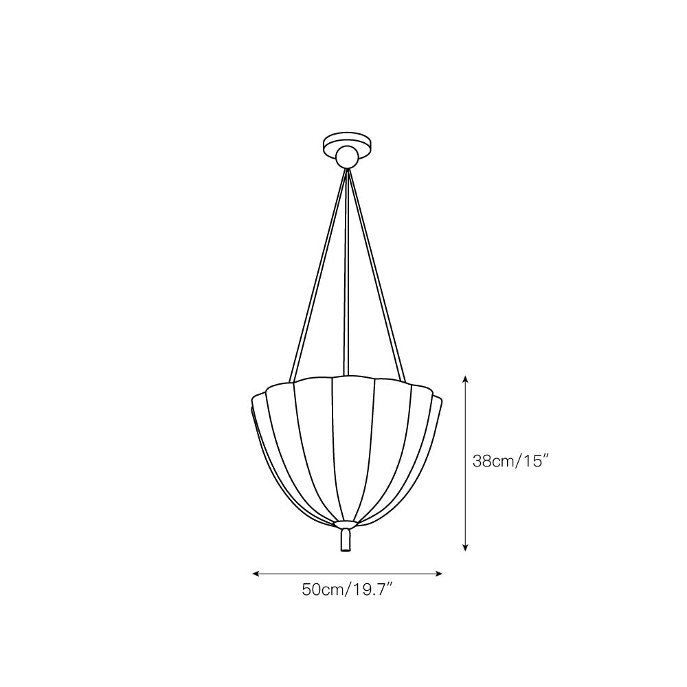 Vavelel Modern Minimalist Brass Glass Pendant Lamp - Lamp Copper