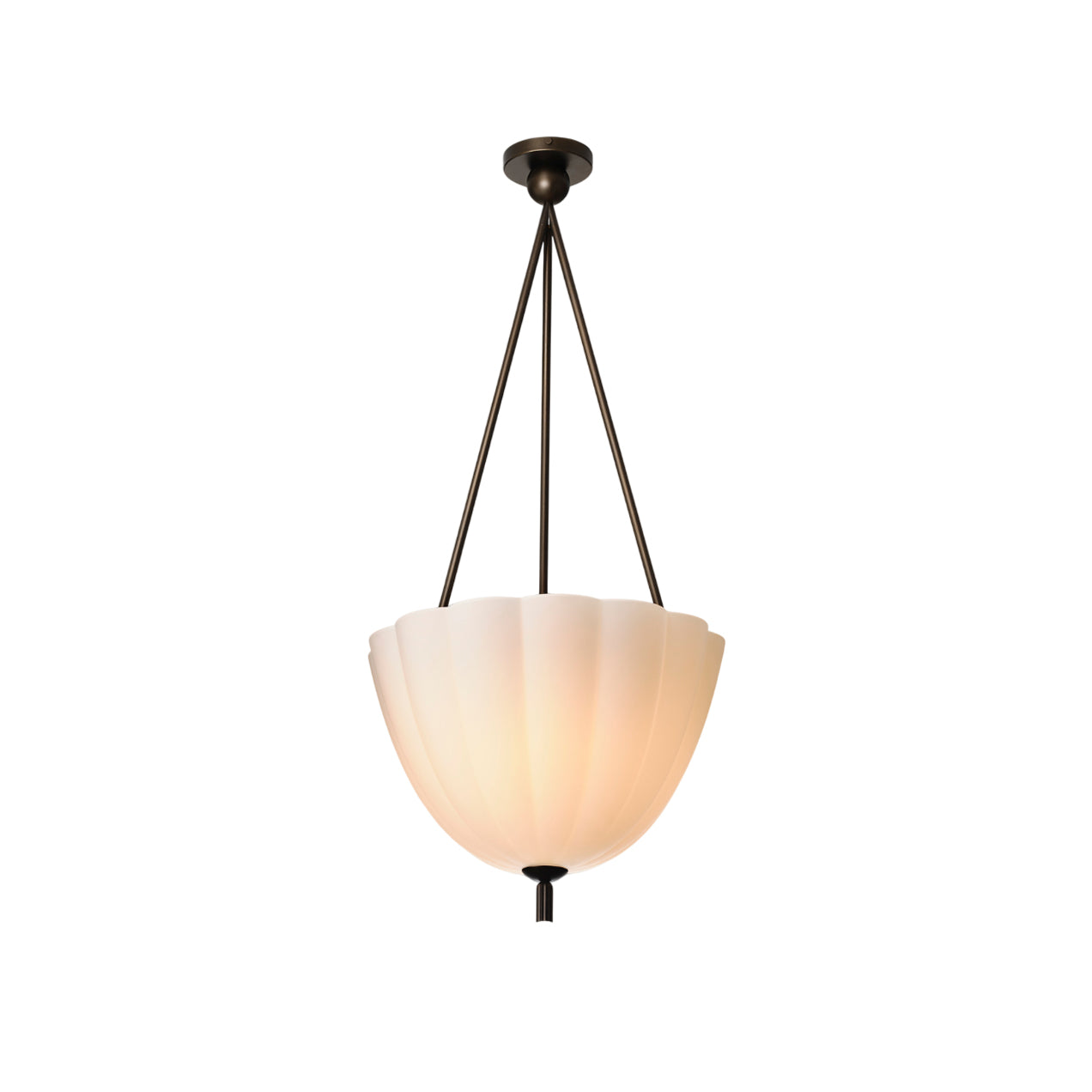 Vavelel Modern Minimalist Brass Glass Pendant Lamp - Lamp Copper