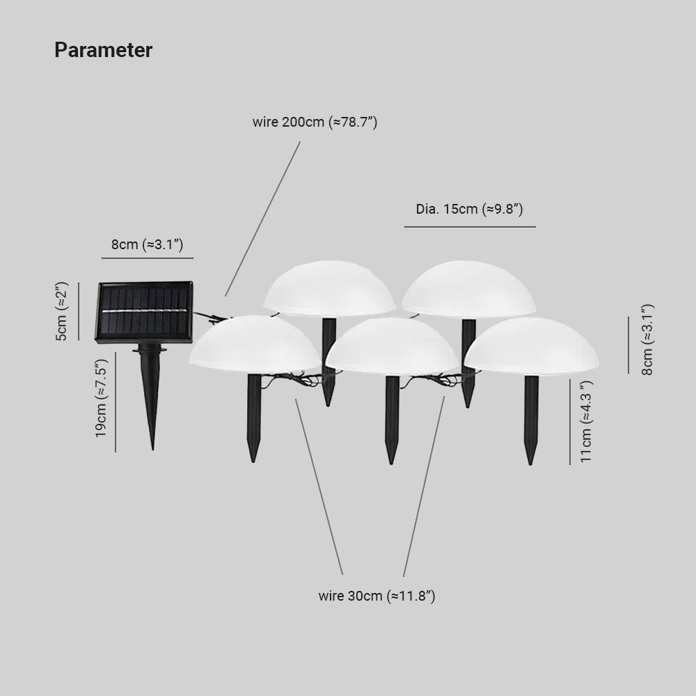 Avi Moderna MInimalista Semicircular Acrílico LED Lámpara de Pie Exterior Blanca