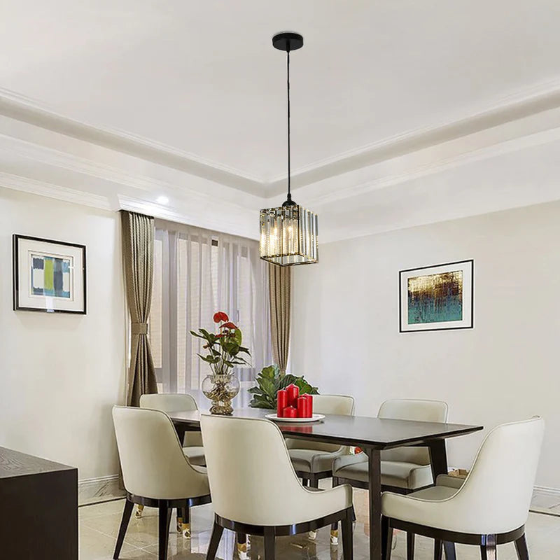 Arisha Moderna Redonda Metal Lámpara Colgante Dorada/Negra