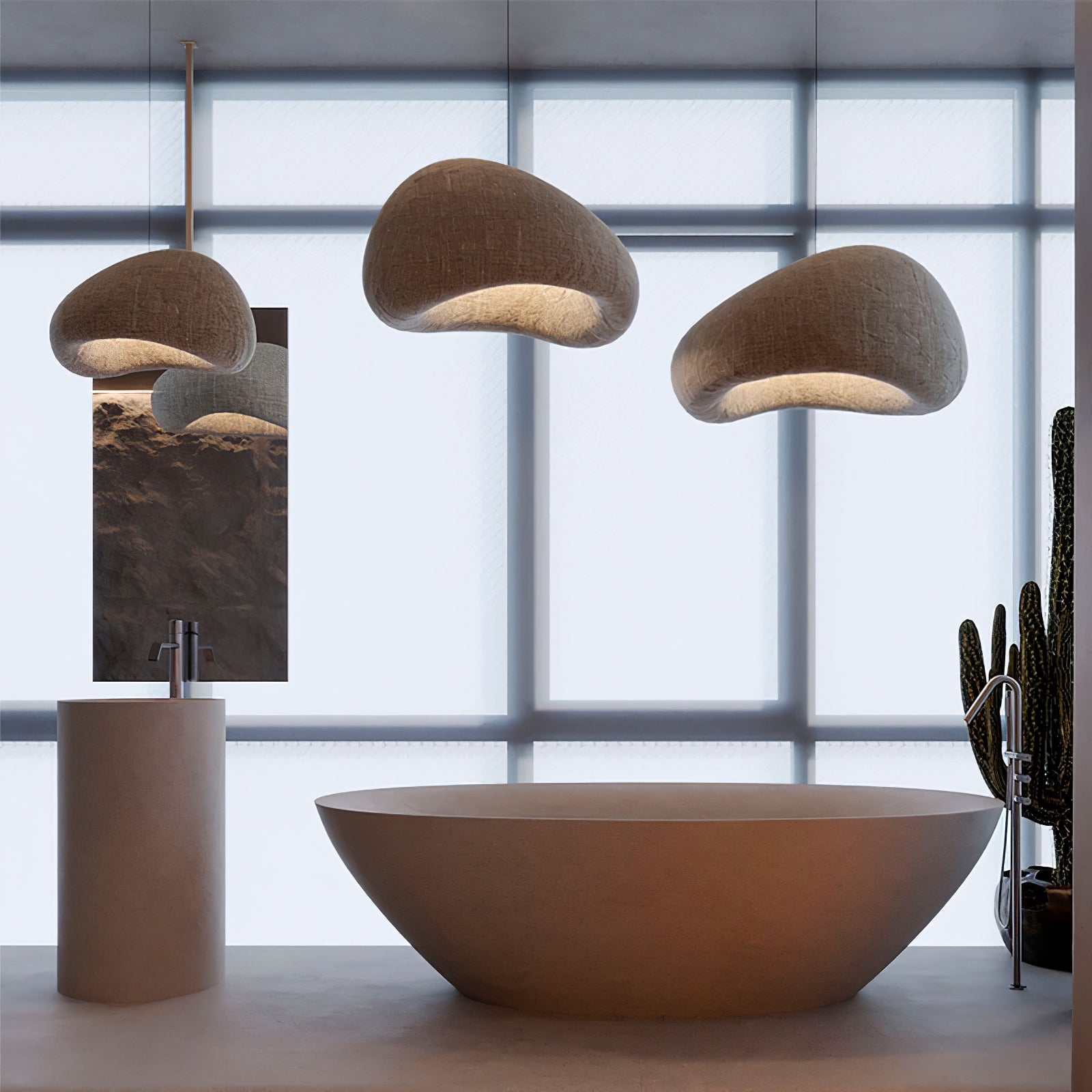 Khmara Rough Combination Chandelier B - Letslighting