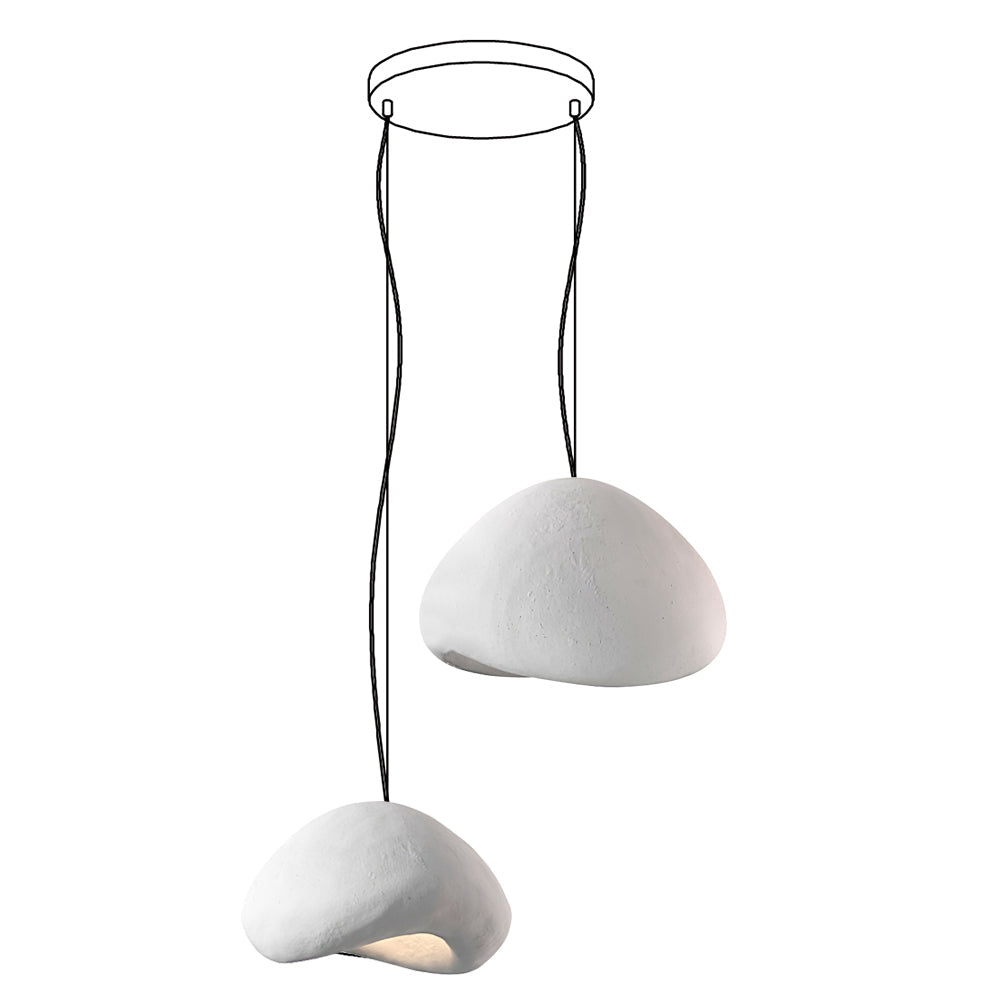 Khmara Rough Combination Chandelier B - Letslighting