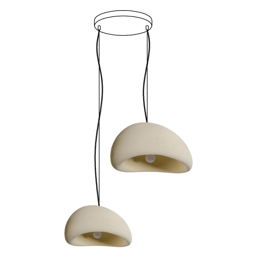 Khmara Rough Combination Chandelier B - Letslighting