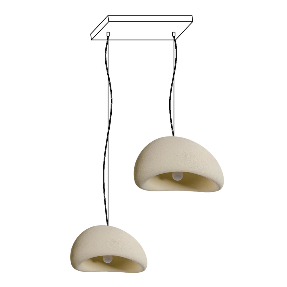Khmara Rough Combination Chandelier B - Letslighting