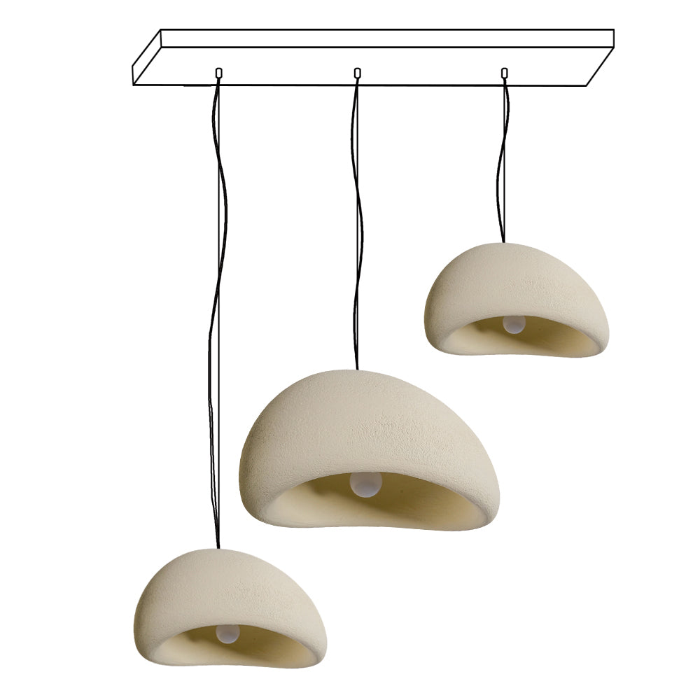 Khmara Rough Combination Chandelier B - Letslighting