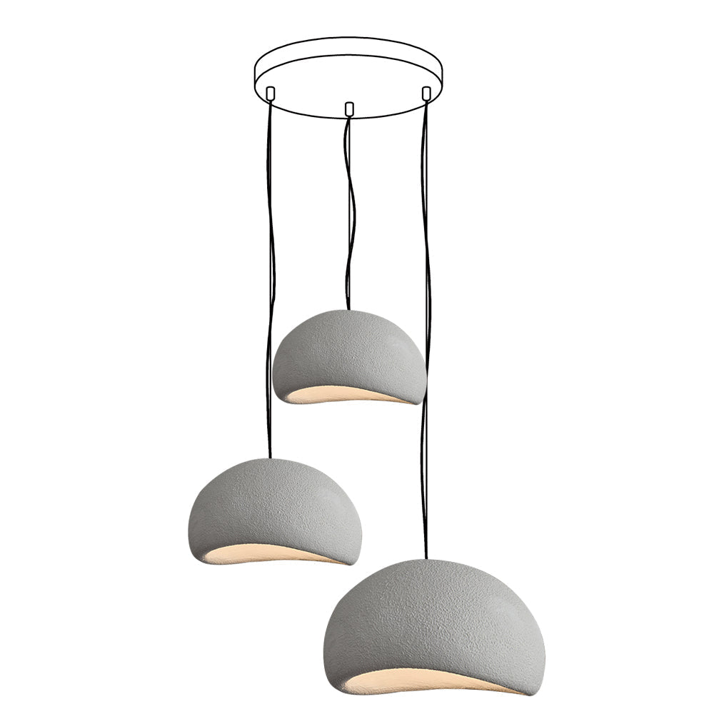 Khmara Rough Combination Chandelier B - Letslighting