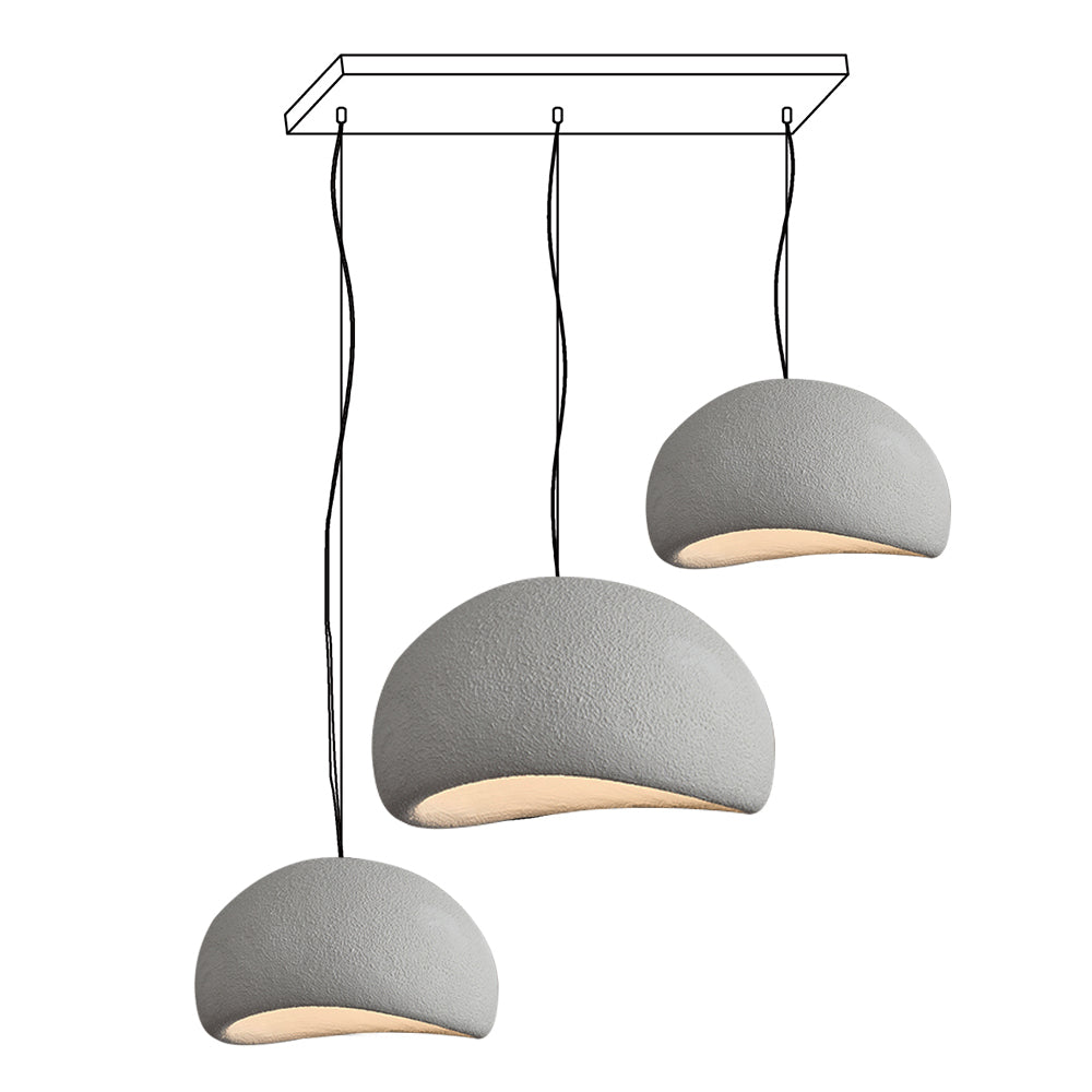 Khmara Rough Combination Chandelier B - Letslighting