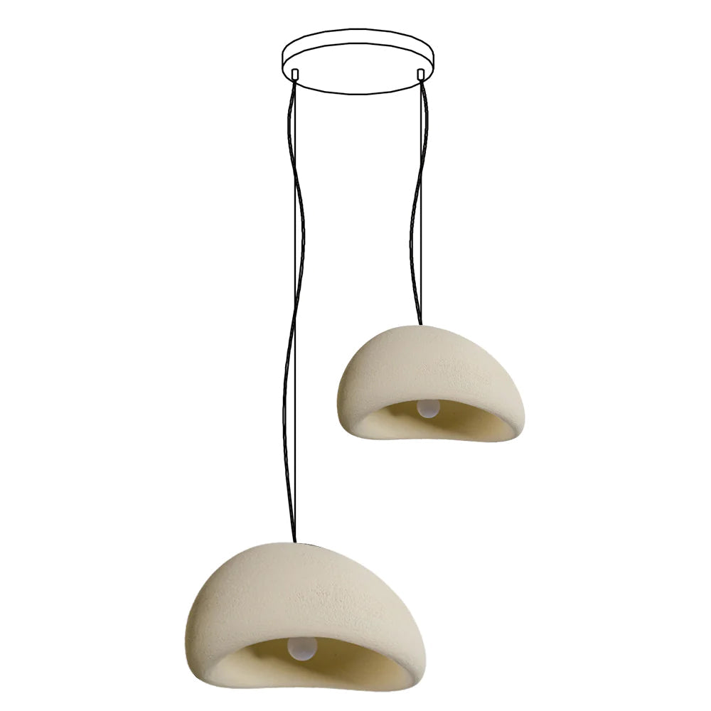 Khmara Rough Combination Chandelier B - Letslighting