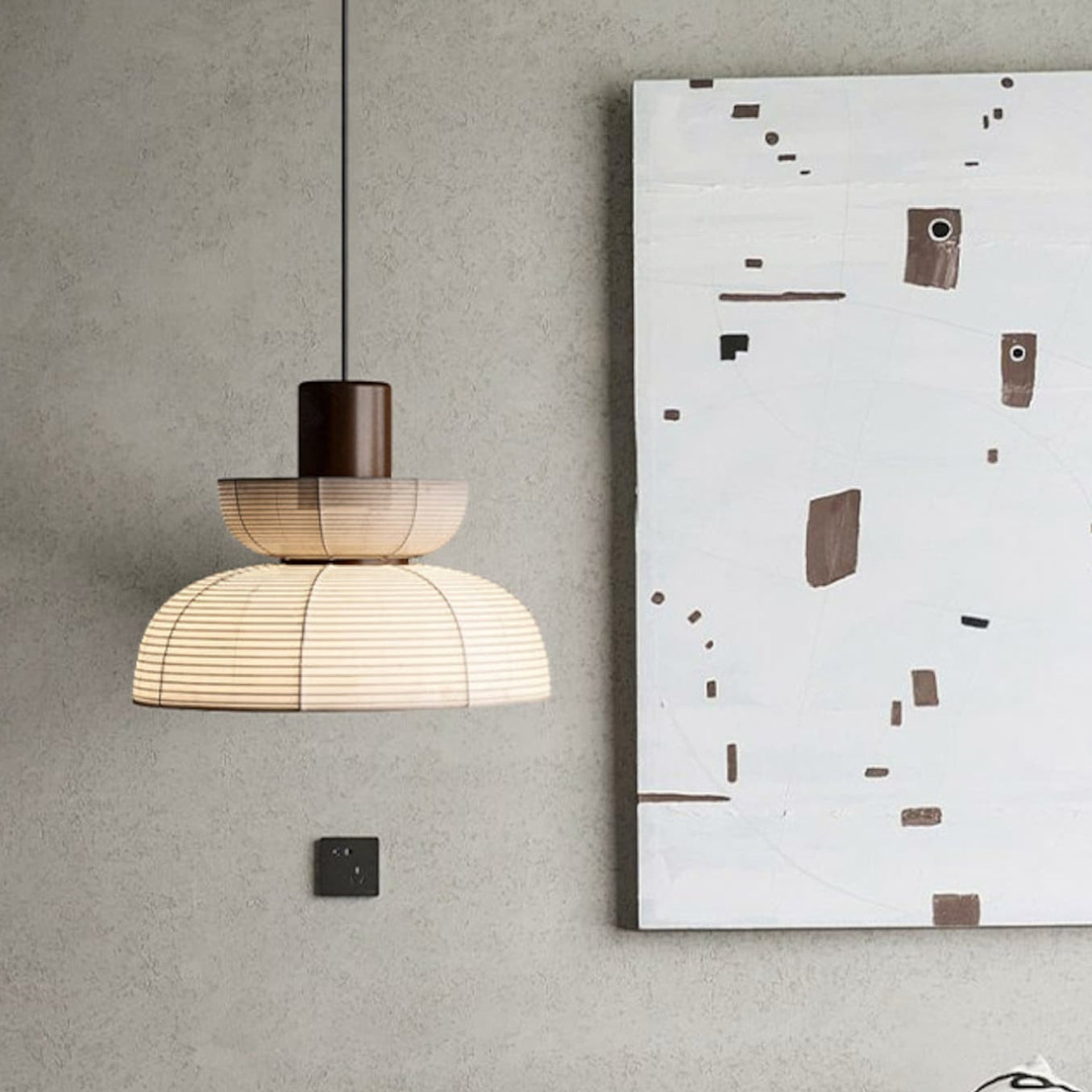 Ritta Moderno Cónico Metal Lámpara Colgante Metal Dormitorio