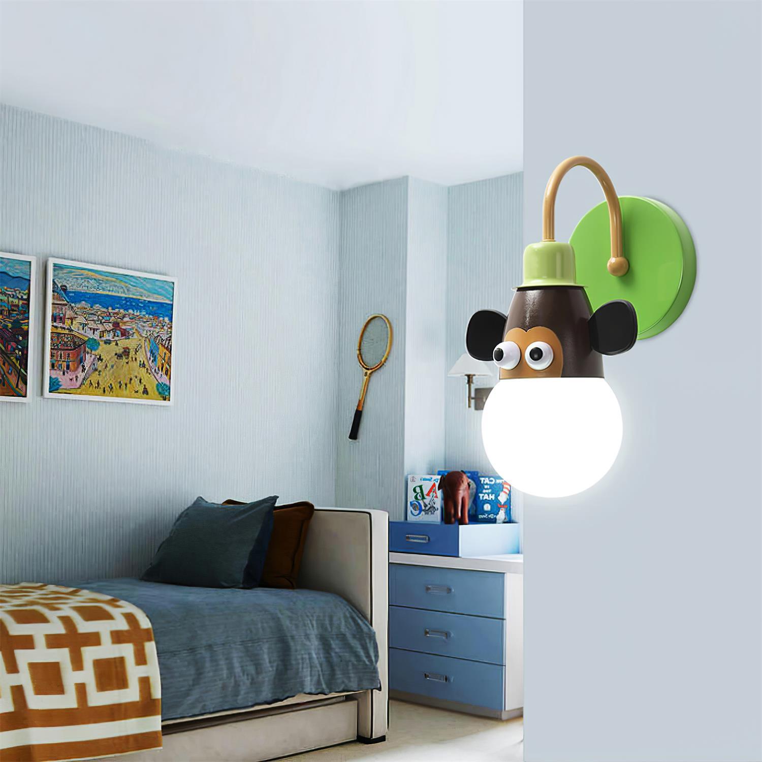 Cartoon Animal Kids Wall Lamp - Letslighting