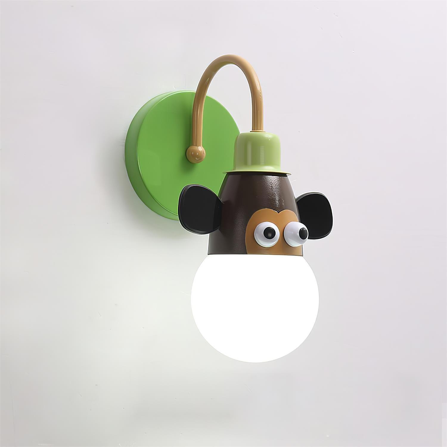 Cartoon Animal Kids Wall Lamp - Letslighting