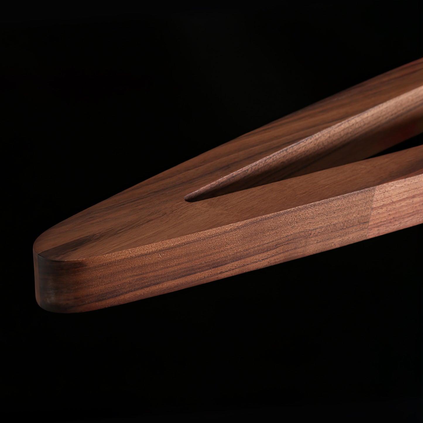Walnut Arc Linear Pendant Lamp - Letslighting