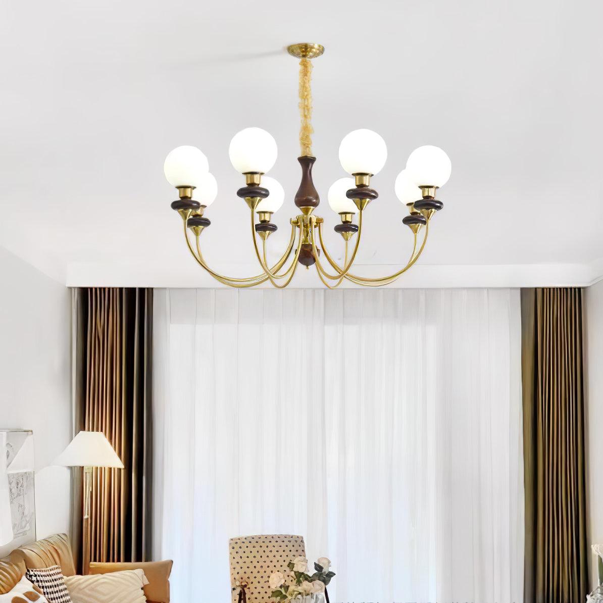Retro Monique Chandelier - Letslighting