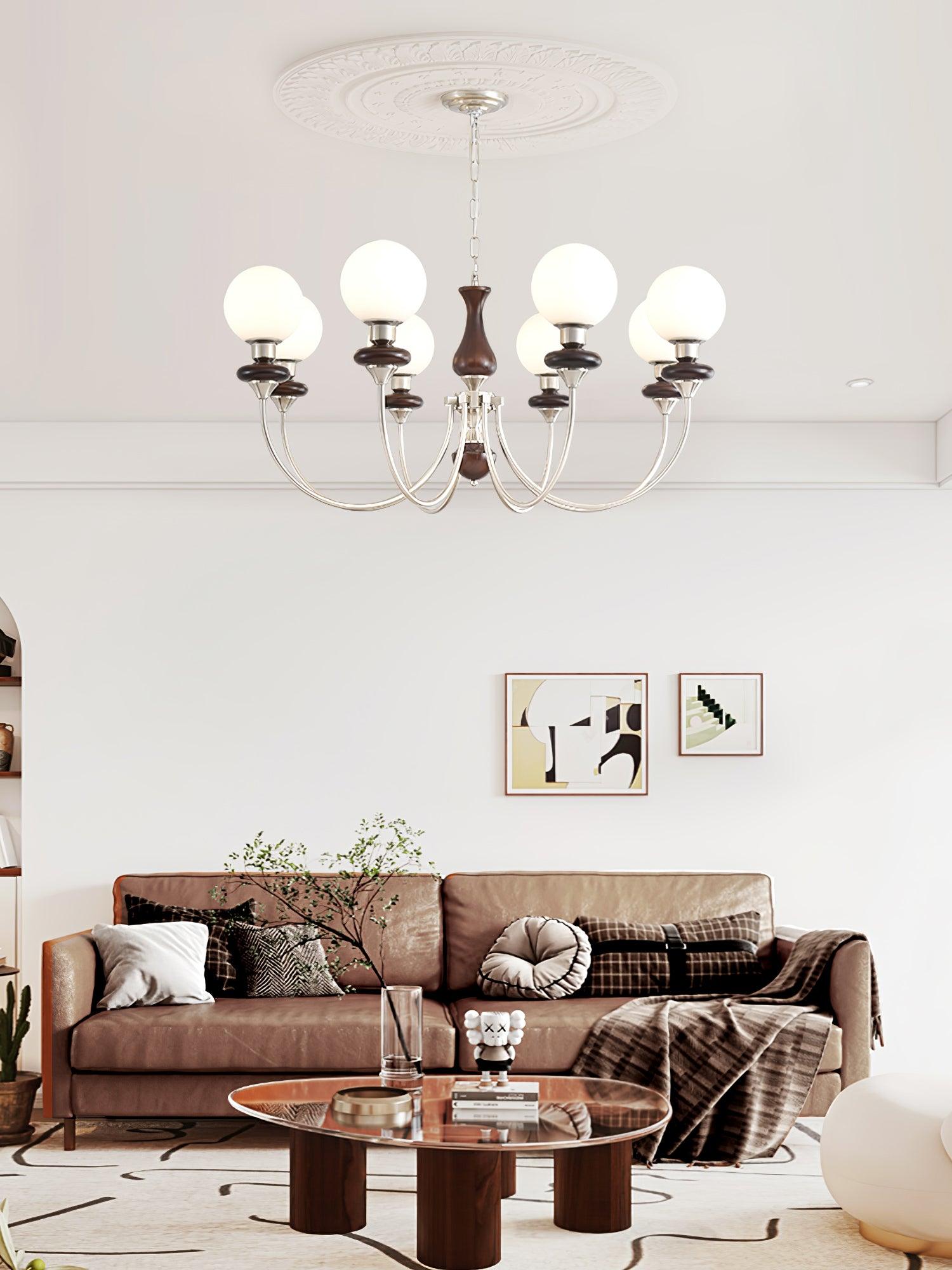 Retro Monique Chandelier - Letslighting