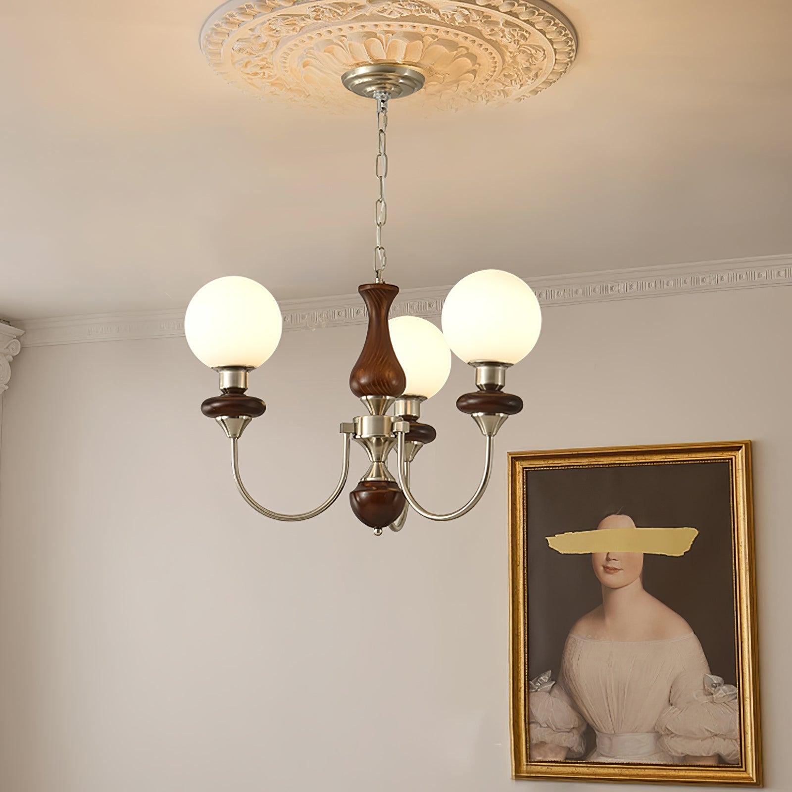 Retro Monique Chandelier - Letslighting