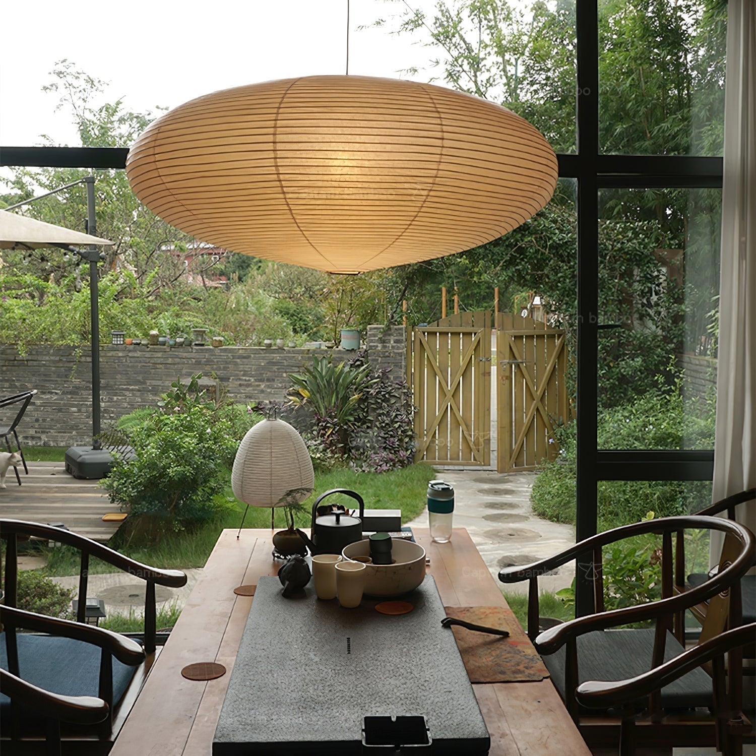Washi Paper 15A Pendant Light - Letslighting