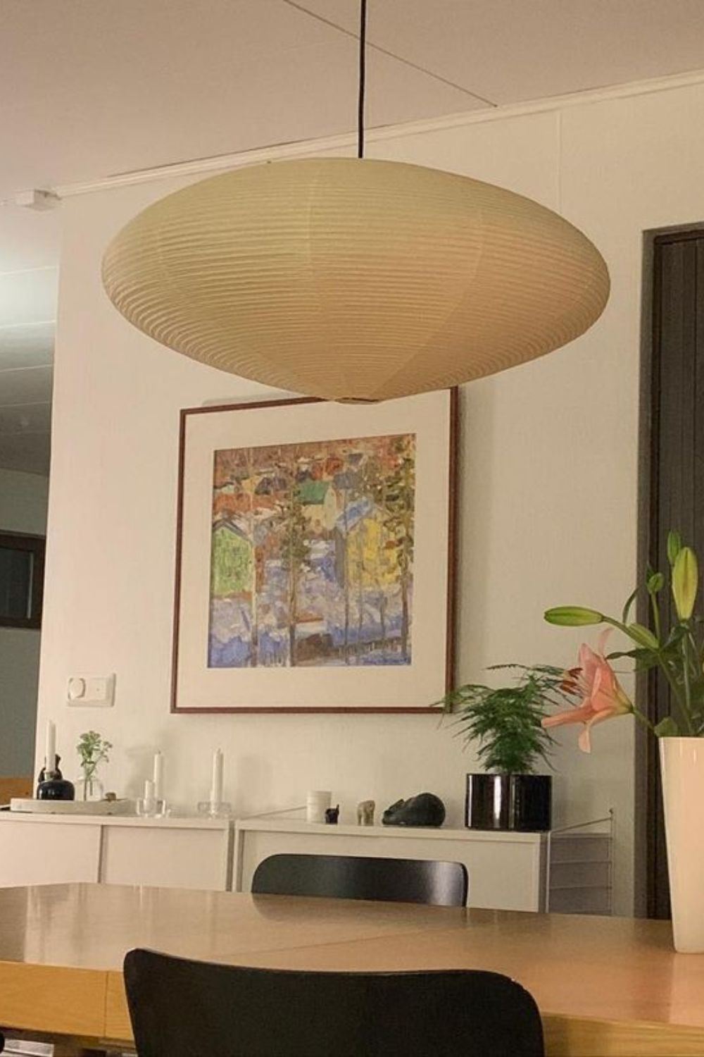 Washi Paper 15A Pendant Light - Letslighting