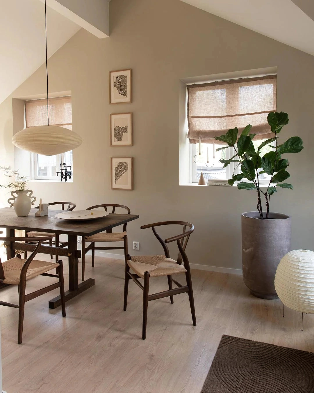 Washi Paper 15A Pendant Light - Letslighting