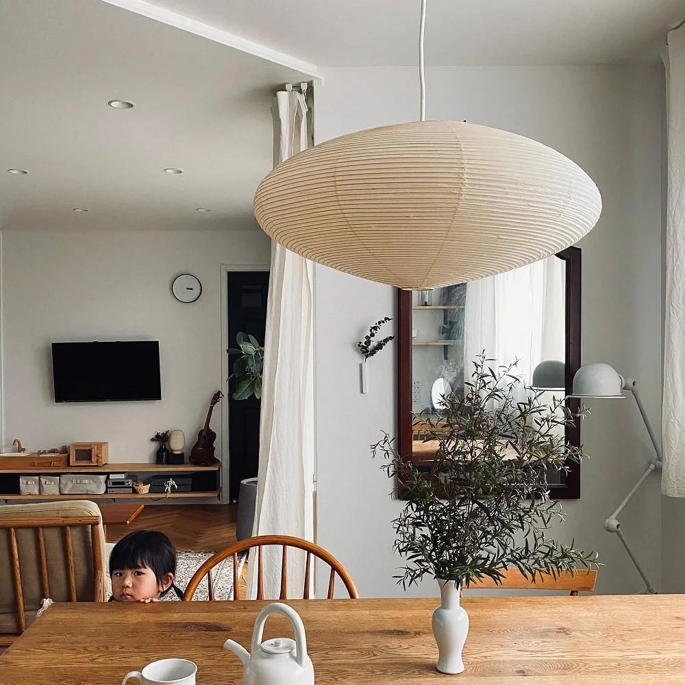 Washi Paper 15A Pendant Light - Letslighting