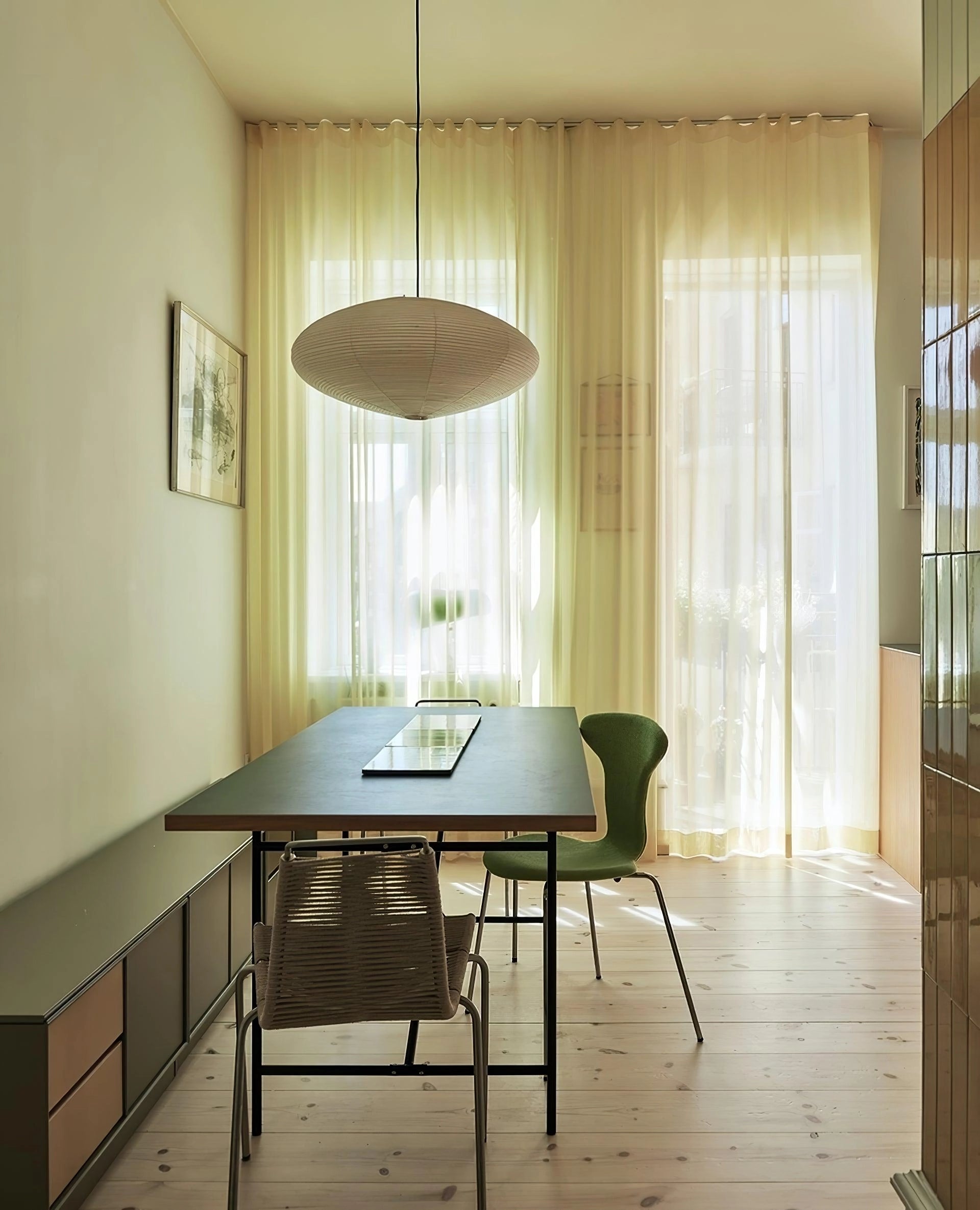 Washi Paper 15A Pendant Light - Letslighting