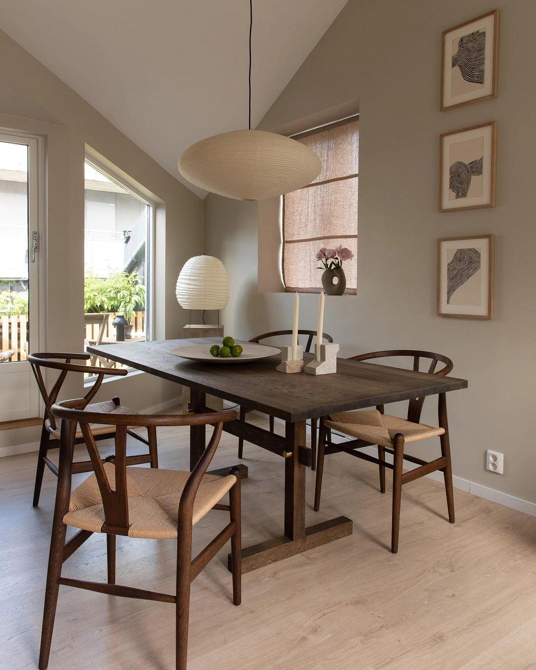 Washi Paper 15A Pendant Light - Letslighting