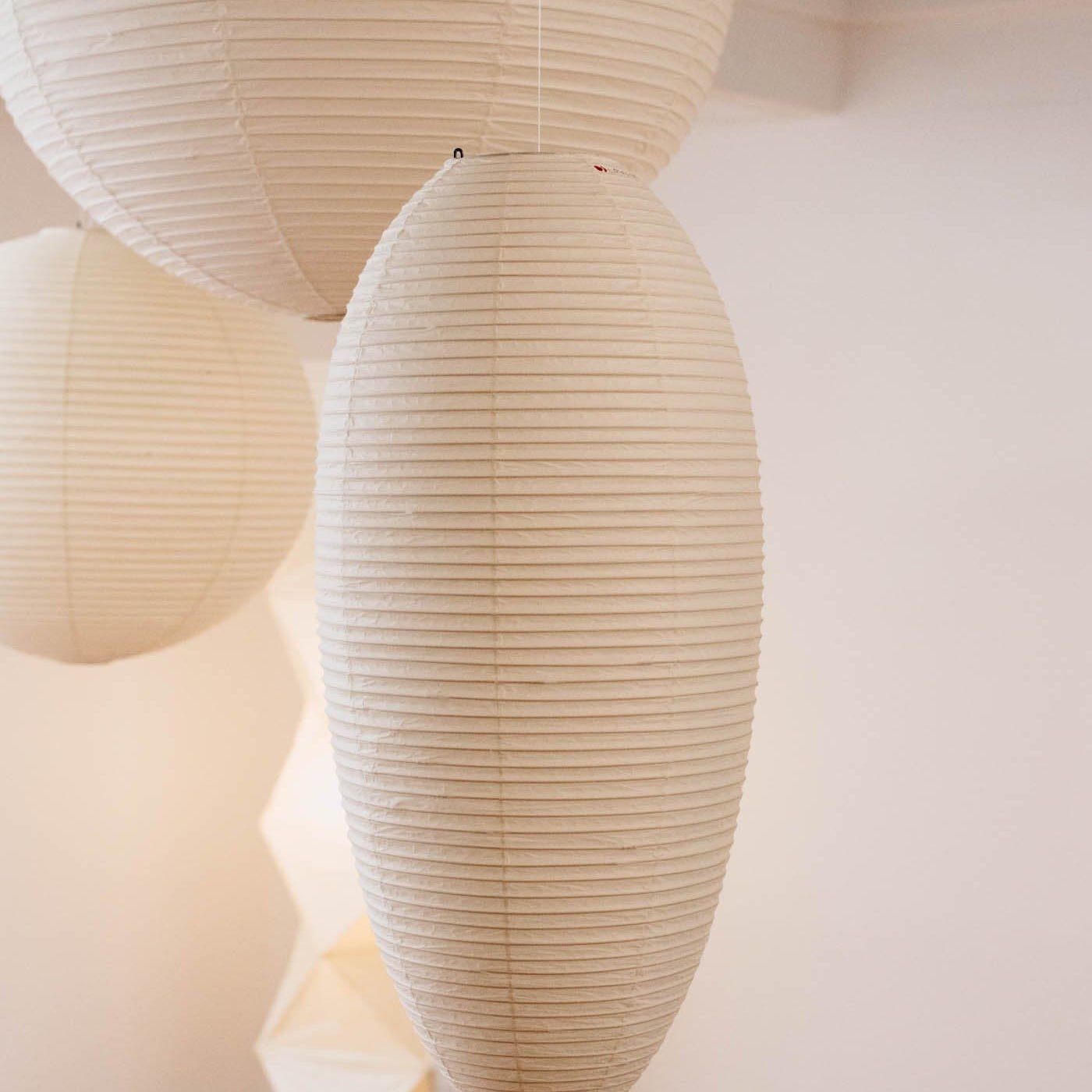 Washi Paper Chestnut Pendant Lamp - Letslighting