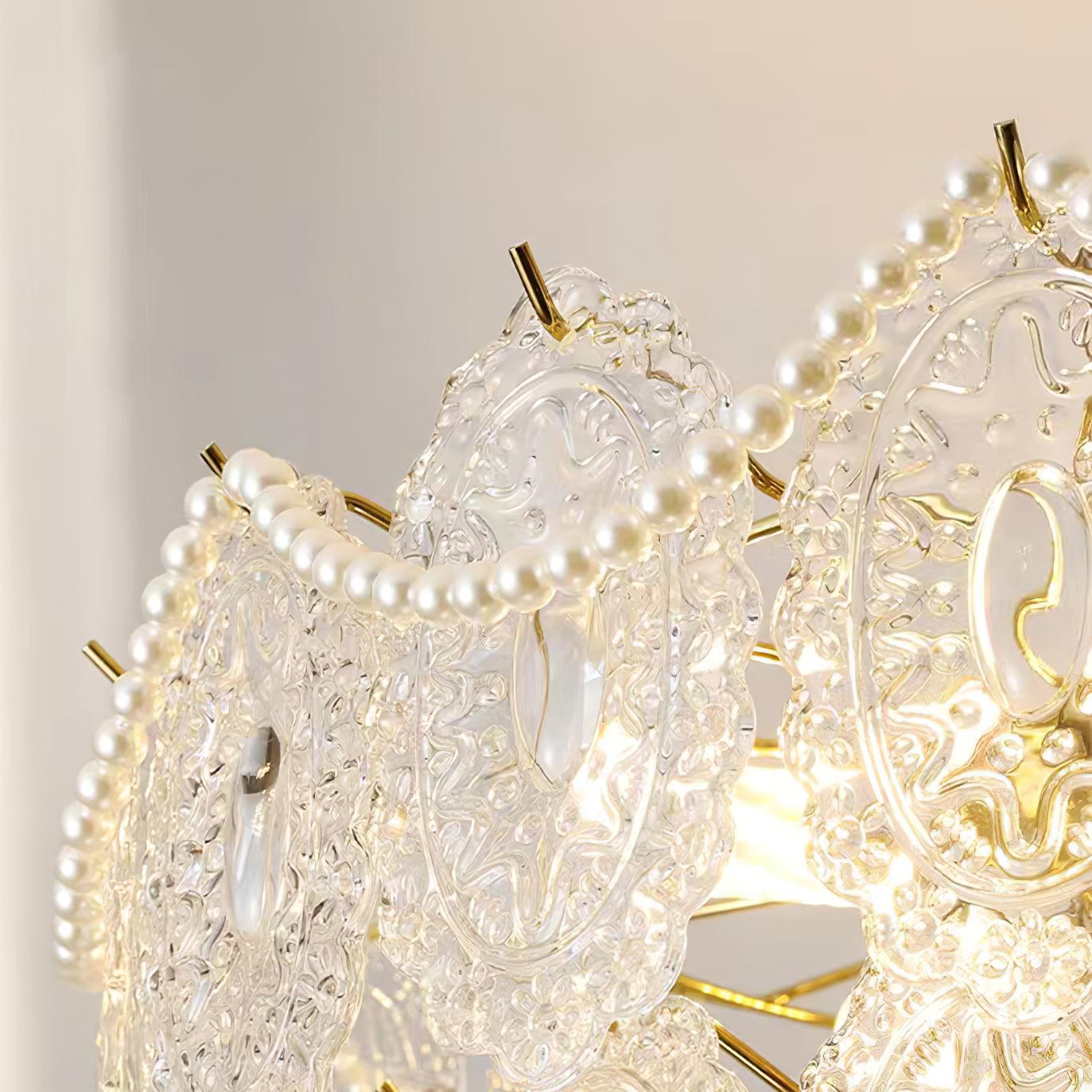 Wave Pearl Chandelier - Letslighting
