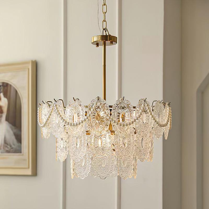 Wave Pearl Chandelier - Letslighting