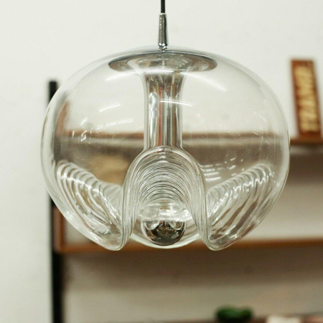 Valentina Moderno Vidrio Claro Metal Cristal Lámpara Colgante Dormitorio