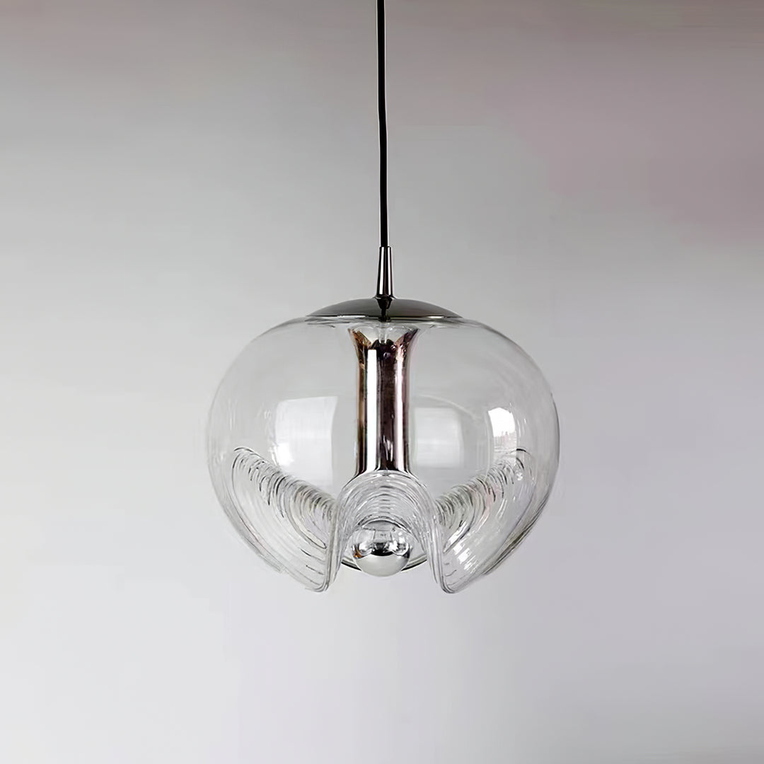 Valentina Moderno Vidrio Claro Metal Cristal Lámpara Colgante Dormitorio