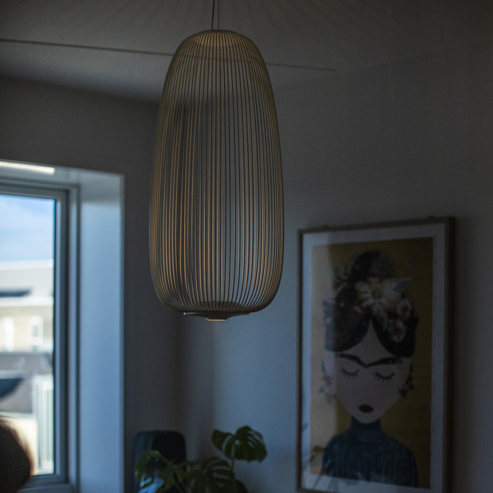 Aero Lightweight Spokes Cage Pendant Light - Letslighting