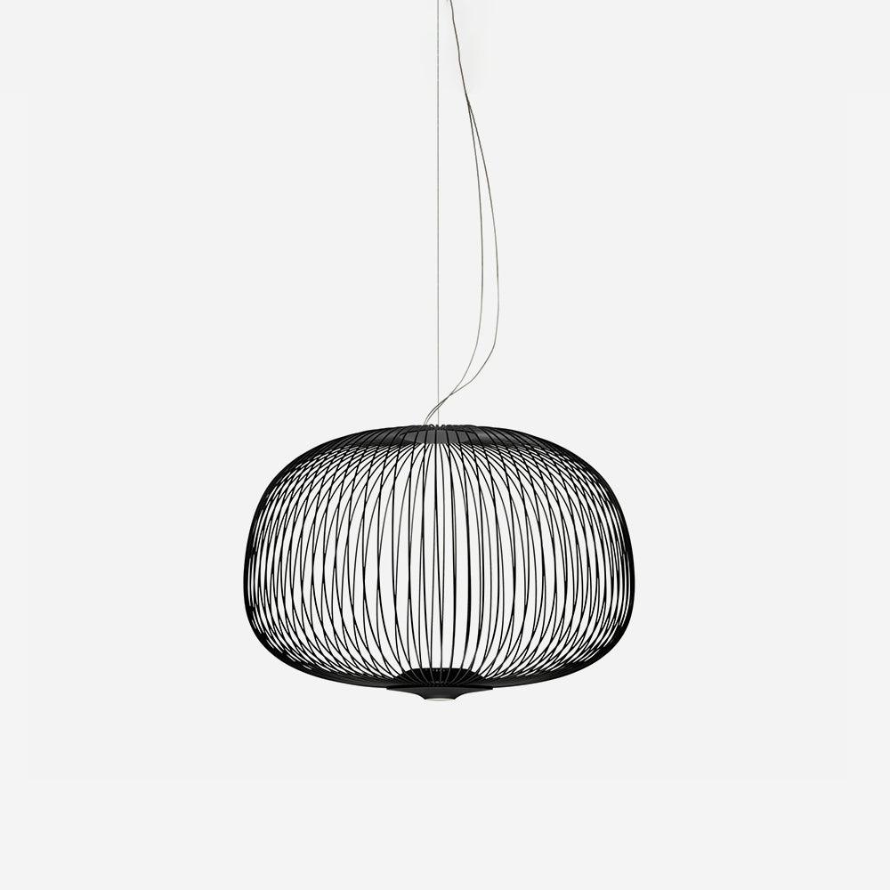 Aero Lightweight Spokes Cage Pendant Light - Letslighting