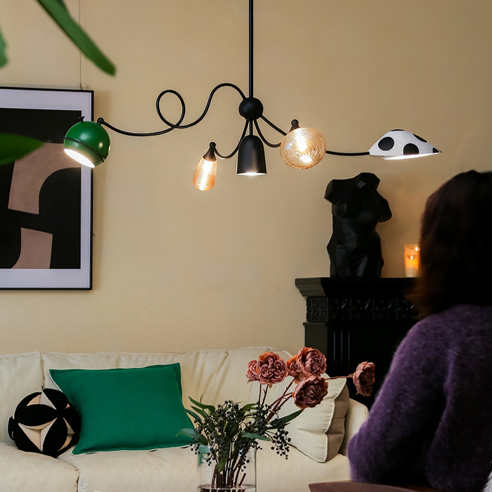 PlayfulGlass Modular Glass Pendant Light - Letslighting