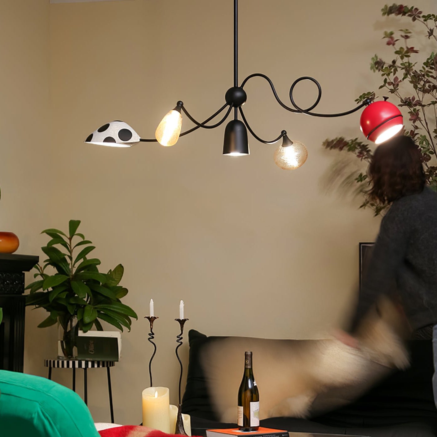PlayfulGlass Modular Glass Pendant Light - Letslighting