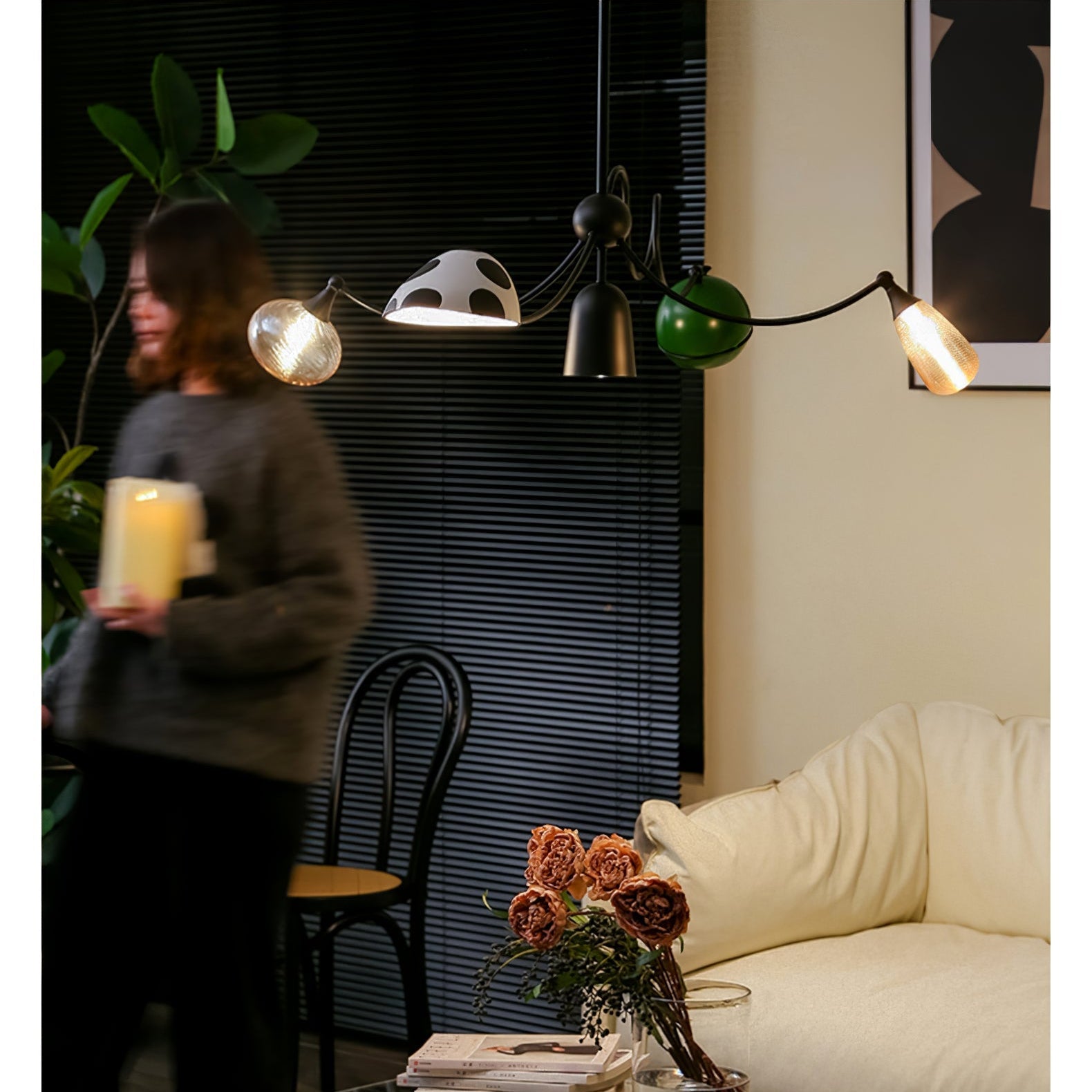 PlayfulGlass Modular Glass Pendant Light - Letslighting
