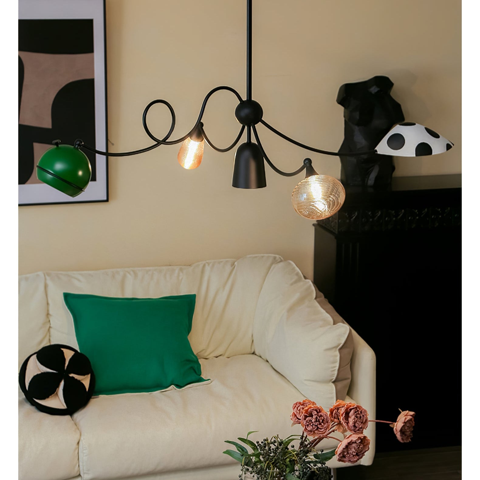 PlayfulGlass Modular Glass Pendant Light - Letslighting