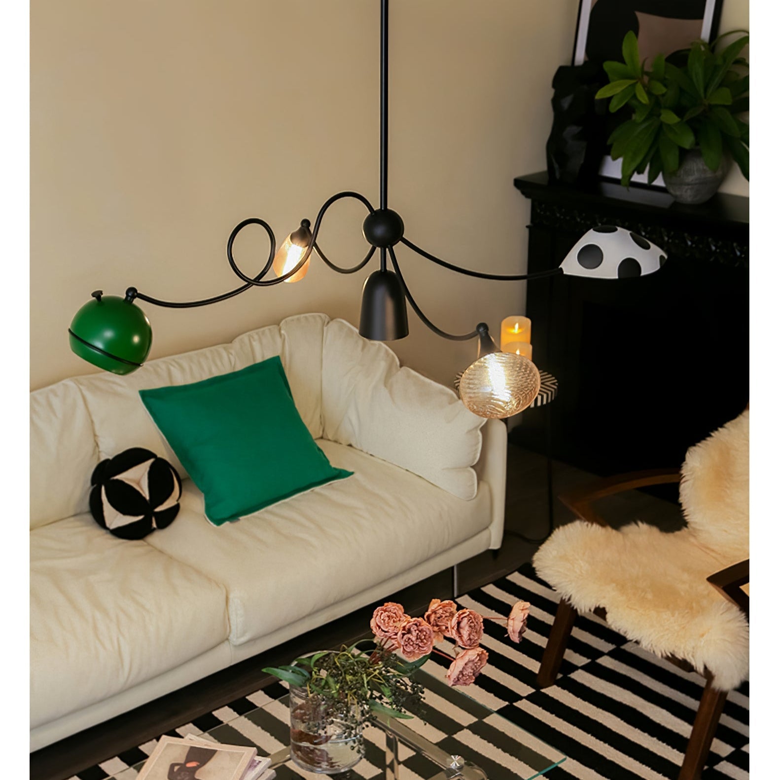 PlayfulGlass Modular Glass Pendant Light - Letslighting