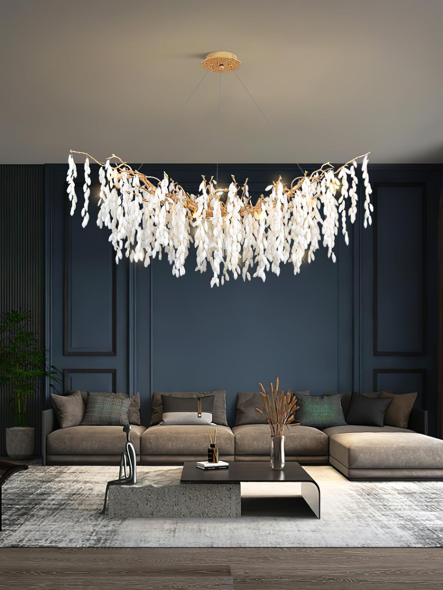 Florealis Cascading Crystal Chandelier - Letslighting