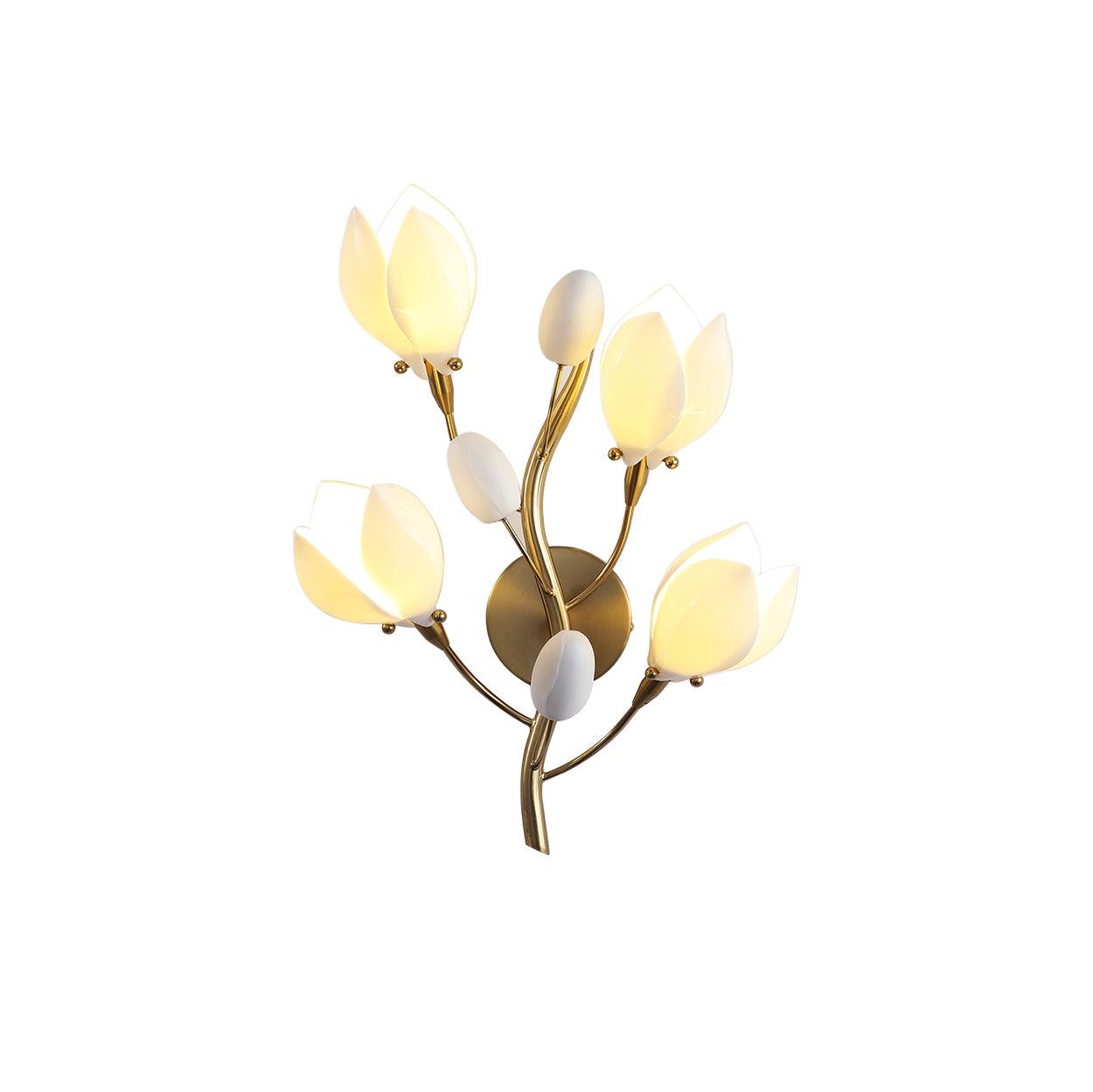 Porcelain Magnolia Wall Lamp - Letslighting