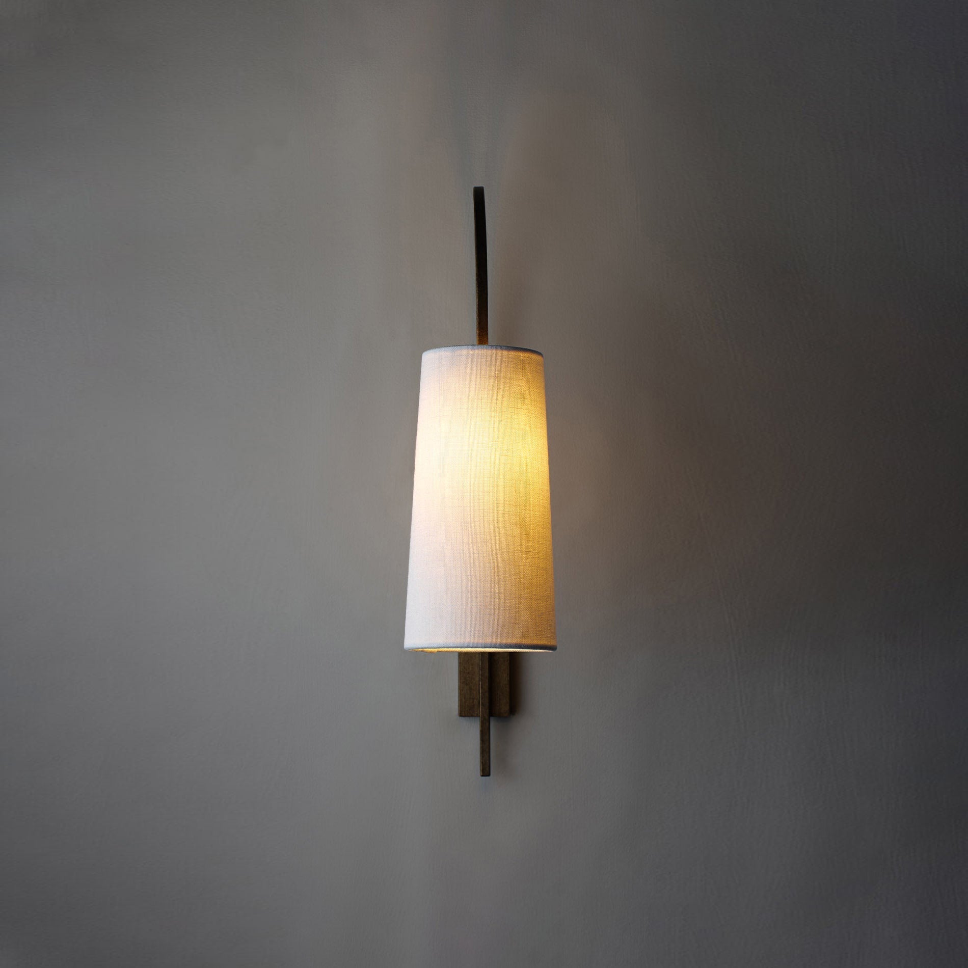 Aursoreth Modern Minimalist Metal Fabric Wall Lamp - Lamp Copper