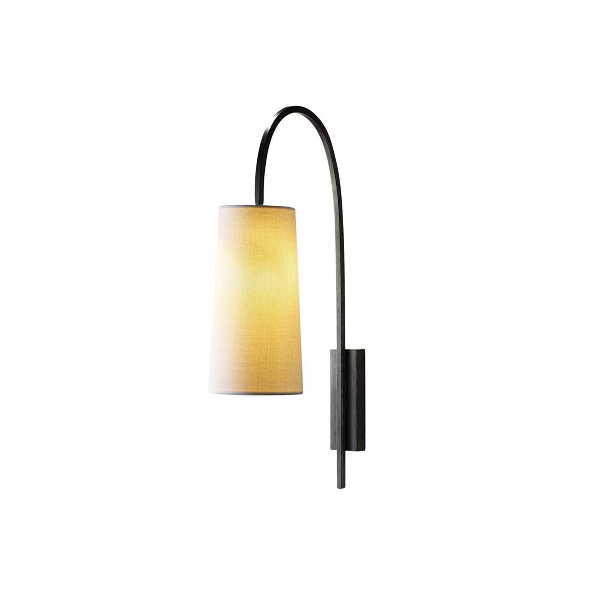 Aursoreth Modern Minimalist Metal Fabric Wall Lamp - Lamp Copper