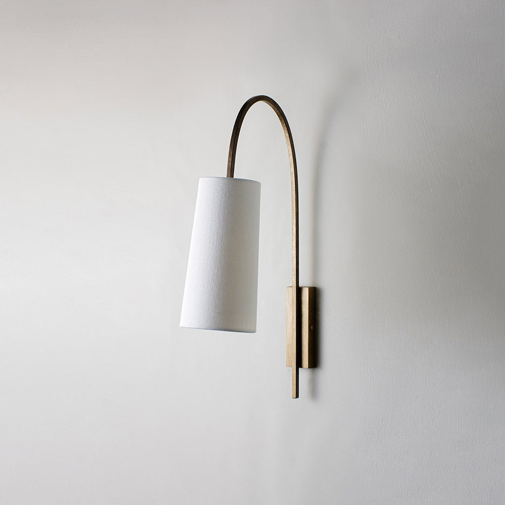 Aursoreth Modern Minimalist Metal Fabric Wall Lamp - Lamp Copper