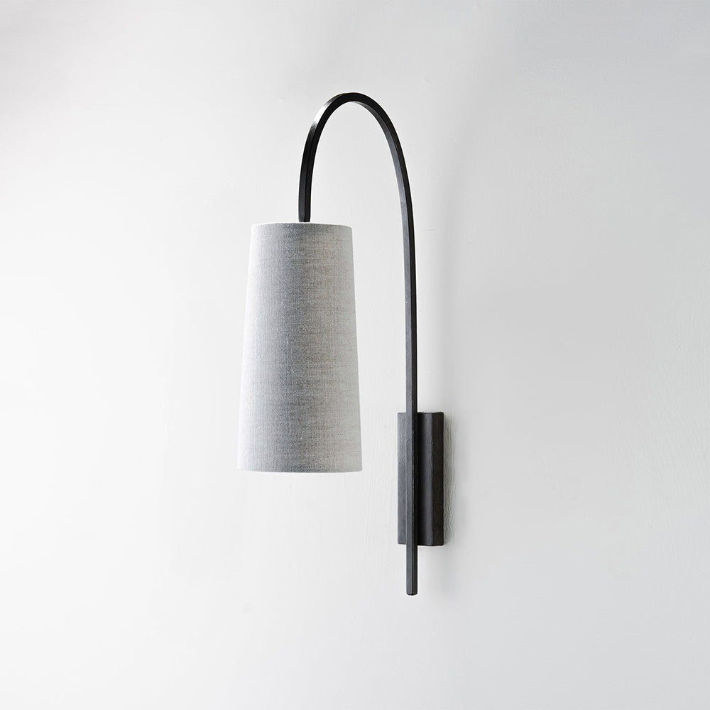 Aursoreth Modern Minimalist Metal Fabric Wall Lamp - Lamp Copper