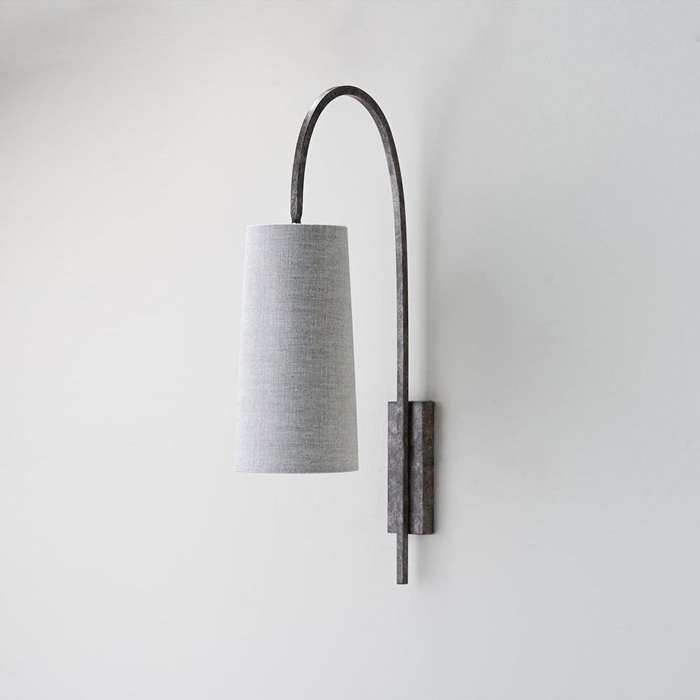 Aursoreth Modern Minimalist Metal Fabric Wall Lamp - Lamp Copper